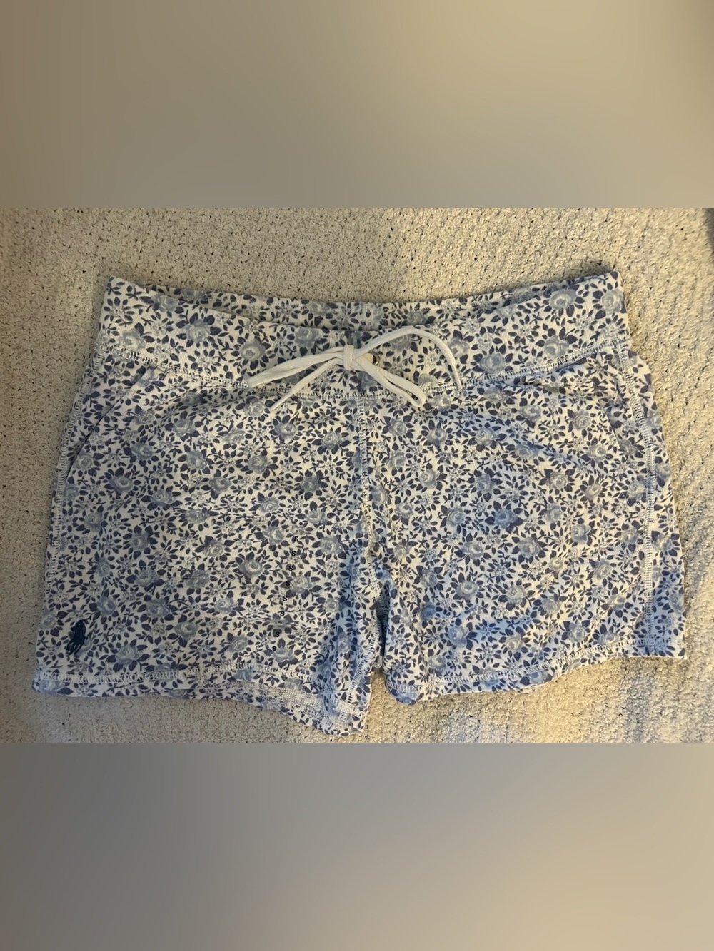 NWOT Small Polo Ralph Lauren Floral Pattern Sweat Shorts